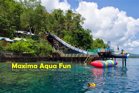 Maximum Fun At Maxima Aqua Fun Samal Island