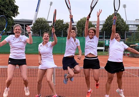 Eintrachts Tennis Damen 40 Meister Mit Positiven Energien