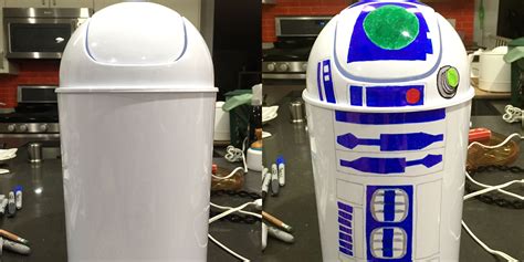 Diy Star Wars R2 D2 Garbage Can Geekdad