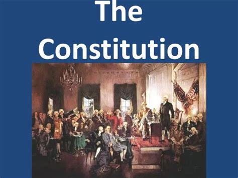Ppt The Constitution Powerpoint Presentation Free Download Id2807732