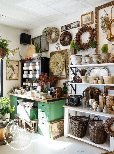 Don't be afraid to rescue antique and vintage items from certain death. Oliver and Rust | Shop vintage decor, Boutique display ...