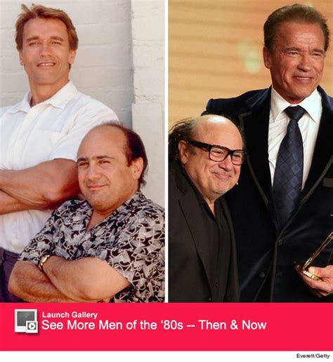 Twins Reunion Danny Devito Presents Arnold Schwarzenegger With