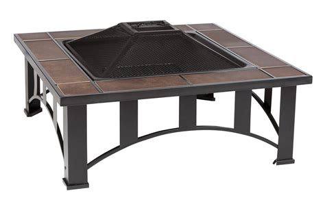 Fire Sense Steel Wood Burning Fire Pit Table And Reviews Wayfair