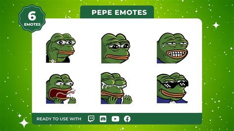 Twitch Discord Emote For Streamers Or Gamers Pepe The Frog Meme Gg