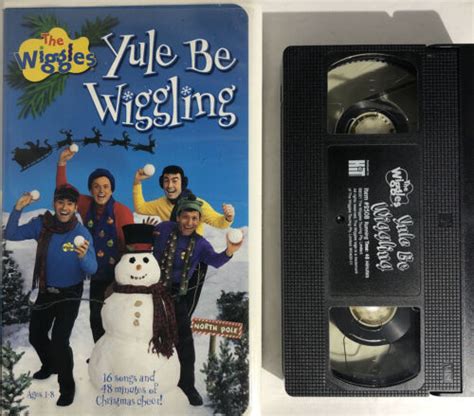 Wigglestheyule Be Wigglingvhs2001clamshell Tested Rare Vintage