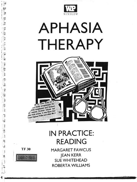 Aphasia Therapy Reading Pdf Pdf
