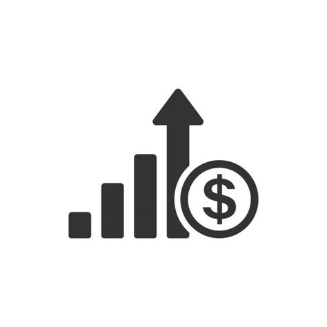Revenue Growth Icon Illustrations Royalty Free Vector Graphics And Clip