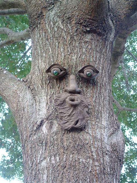 Whistlin Pete Tree Face Tree Faces Tree Art Yard Art