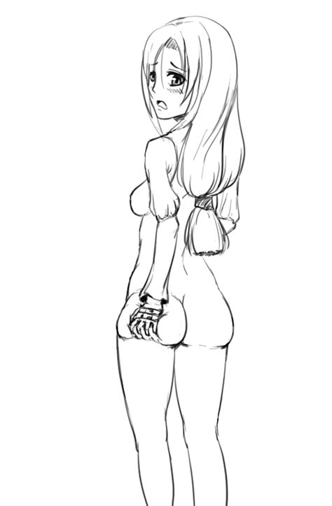 Rule 34 Ass Ass Grab Blush Breasts Character Request Greyscale Hair