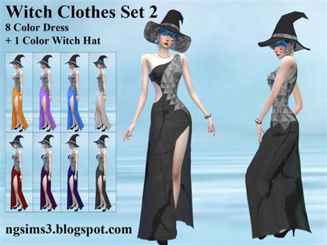 Witch Clothes Set 2 The Sims 4 Catalog