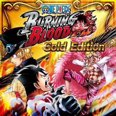 One Piece Burning Blood Gold Edition Box Shot For Playstation 4