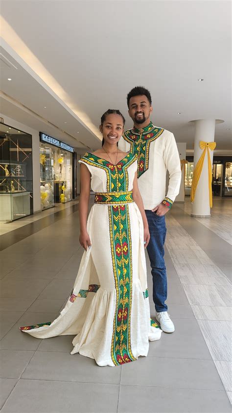 Ethiopian Couples Outfit Habesha Couples Outfit Etsy