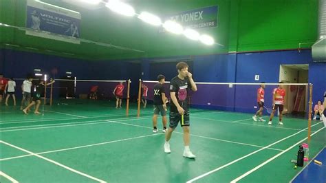 Element Badminton Qf Mens Double Open Tournament Hakim Muazzam Vs