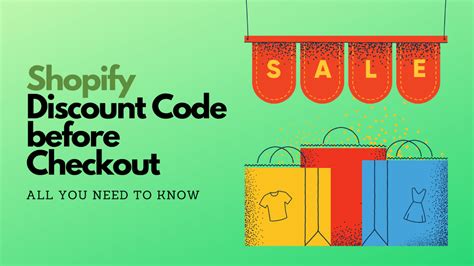 Shopify Discount Code Before Checkout All Things To Know