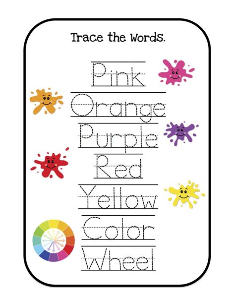 Learning Colors Printable ~ Preschool Printables