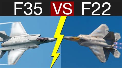 Why F22 Is Better Than F35 F22 Vs F35 Youtube