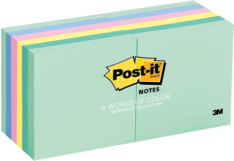 Post It Notes Original Sticky Notes 3 X 3 12 Pads 100 Sheetspad