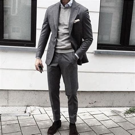 Blake tweed check mens wedding suits ideas. 70 Grey Suit Styles For Men - Classic Male Fashion Ideas