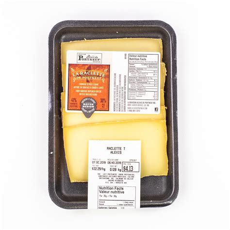 Fromage Raclette Tranché 150 G Raclette Et Fondue Mayrand