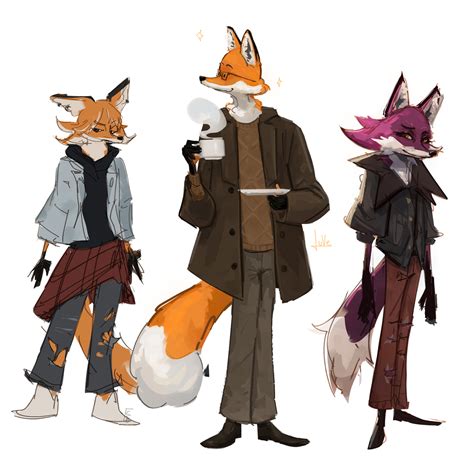 Artstation Fox Character Design