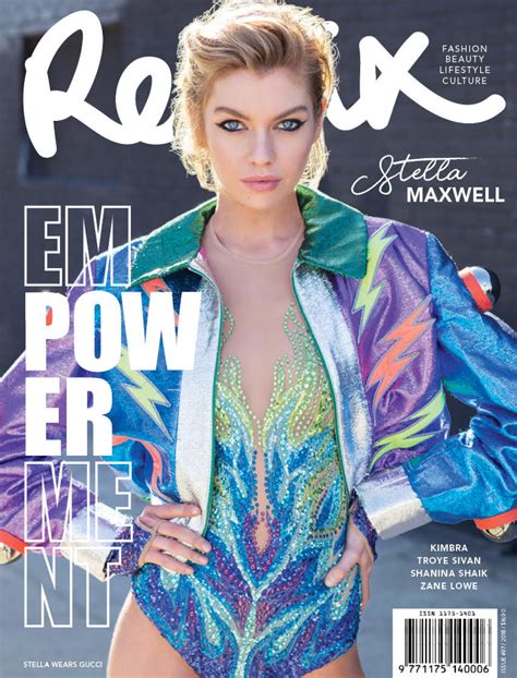 The April Empowerment Edition Of Remix With Stella Maxwell Remix Magazine