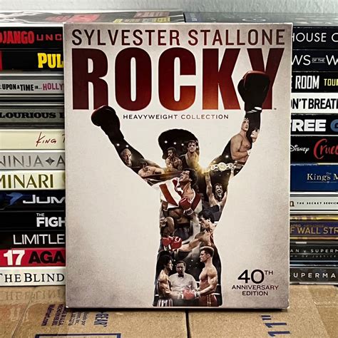 Rocky Heavyweight Collection Blu Ray Th Anniversary Edition Blu Ray Hobbies Toys Music