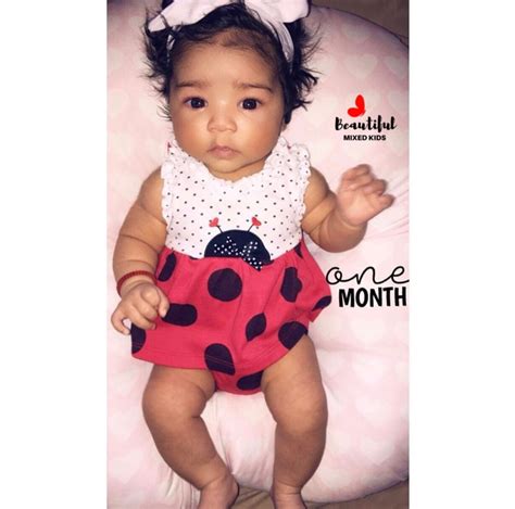 Rayne Aaliyah 1 Month African American Mexican Creole And Native