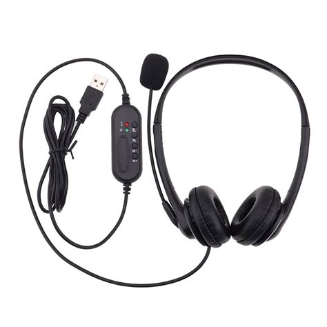 SJZ USB Type Call Center Noise Cancelling Headset With Microphone