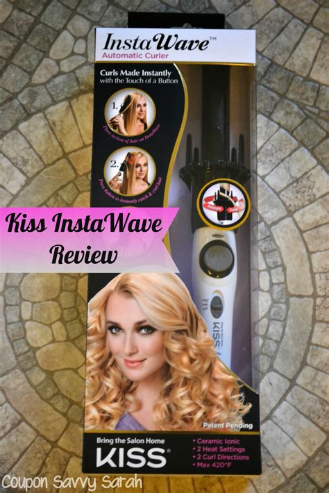 Coupon Savvy Sarah Kiss Instawave Automatic Curler Review