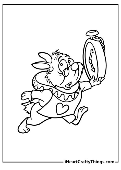 Alice In Wonderland Rabbit Hole Coloring Pages Coloring Pages