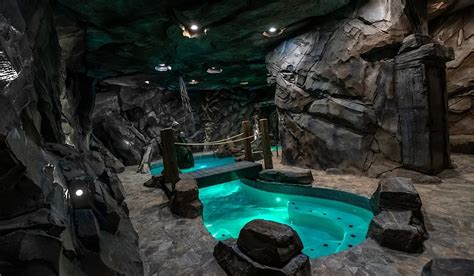 This Pigeon Forge Cabin Has An Unbelievable Indoor Cavern Pool