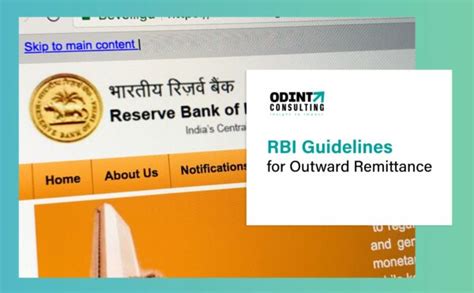 RBI Guidelines For Outward Remittance 2023 Procedure Transactions Rules