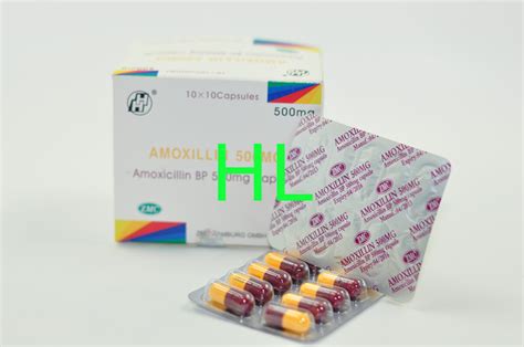 Amoxicillin Capsules 250mg 500mg Bp Usp Antibiotics Medicines