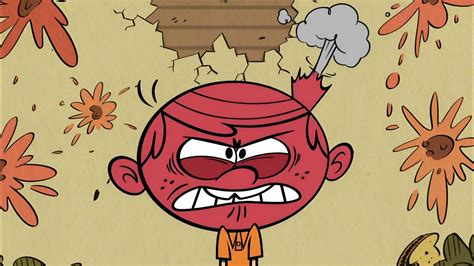 Lincoln Loud Gets Angry With Red Face Youtube