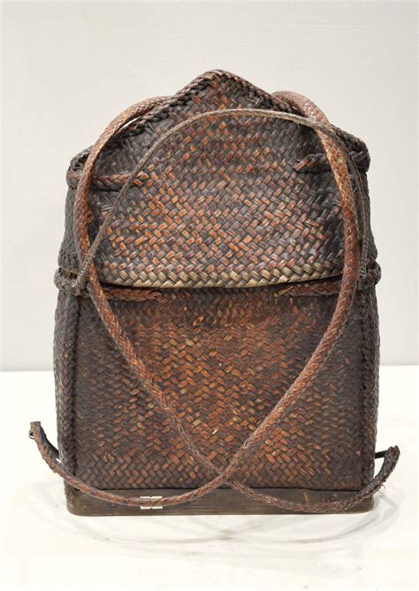 Backpack Philippines Bontoc Woven Plaited Rattan Backpack