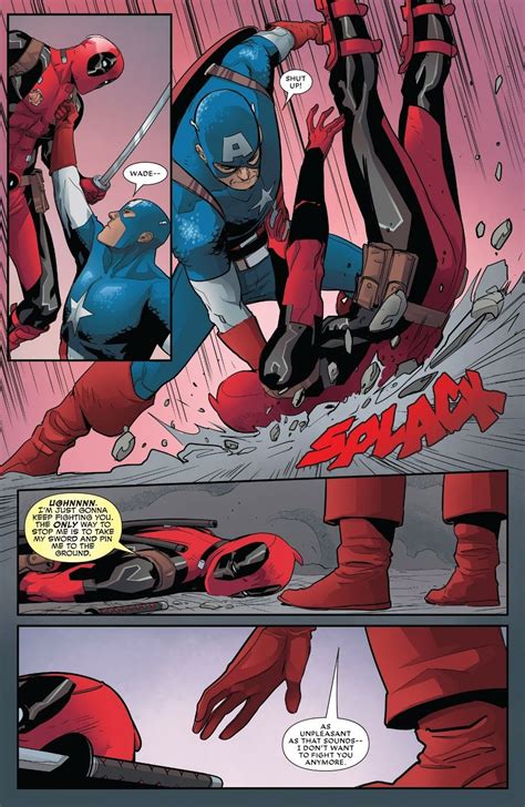 Captain America Vs Deadpool Despicable Deadpool296 Captain