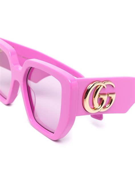 Gucci Eyewear Oversized Frame Glasses Farfetch