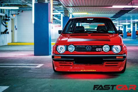 Vr6 Swapped Mk2 Golf Gti With Kamei X1 Kit Fast Car