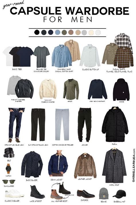 Year Round Mens Capsule Wardrobe Made Easy Mens Outfit Ideas