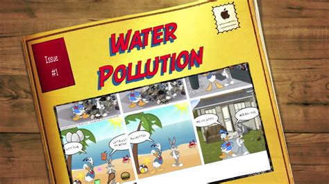 Water Pollution Comic Youtube