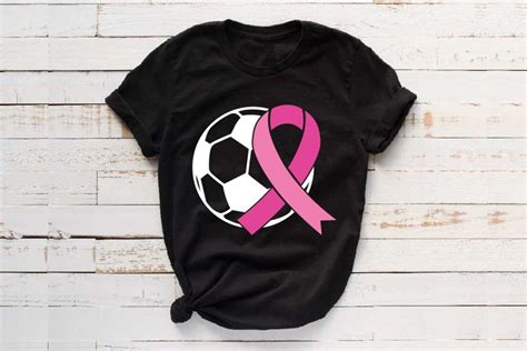 Soccer Tackle Breast Cancer Svg Awareness Ribbon 275139
