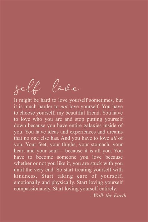 Self Love Quotes And Poetry Self Care Self Help Love Yourself