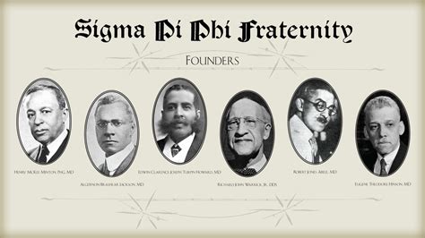 Sigma Pi Phi Fraternity The Boulé A Brief Overview 1904