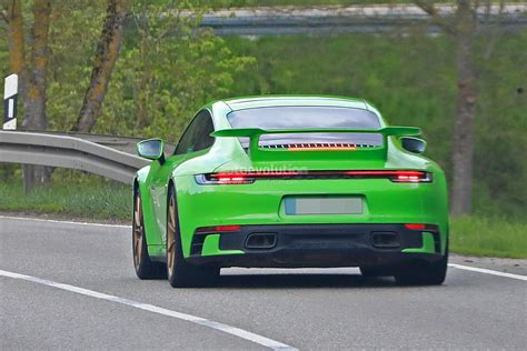 2020 Porsche 911 Carrera Base Model Spotted With Carrera Aerokit