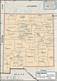 State and County Maps of New Mexico