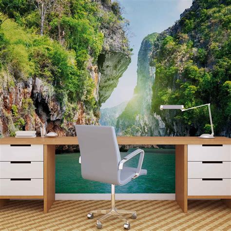 Lagoon Wall Paper Mural Buy At Europosters