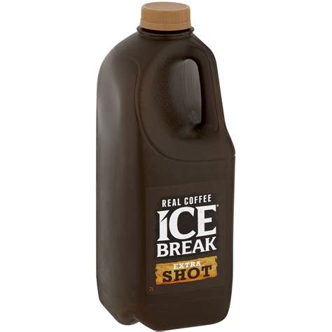 Ice Break Extra Shot Iced Coffee 2l Woolworths