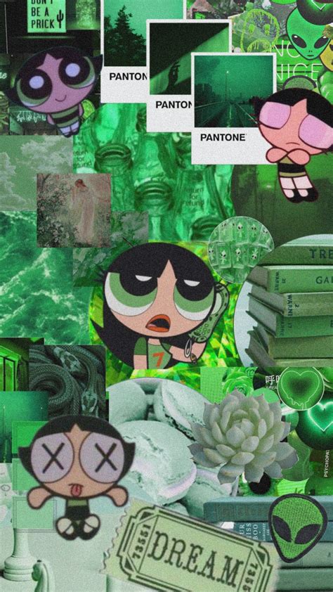 Green Powerpuff Girl Aesthetic Wallpapers Wallpaper Cave