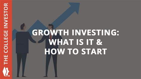 Growth Investing What It Is And How To Start Youtube