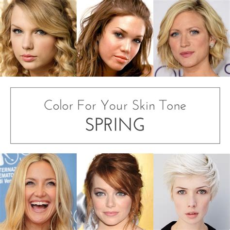 Knowing your undertone is important when shopping for cosmetics. Colors for Your Skin Tone: Spring